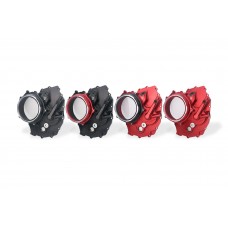 CNC Racing Clear Wet Clutch Cover for the Ducati 890 V2 Engine (2025+)